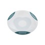 Тарілка дитяча Akuku на присосці, білий-бірюзовий (A0524)