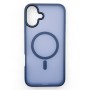 Чохол до мобільного телефона BeCover Metal Buttons Case (MagSafe) для Apple iPhone 16 Plus Blue (712094)