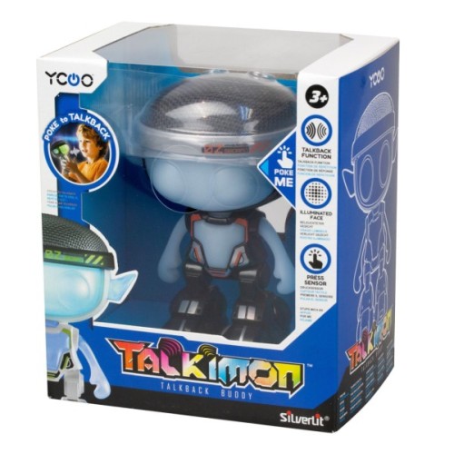 Інтерактивна іграшка Silverlit TALKIMON сірий (88496)