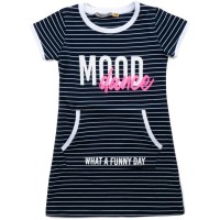 Плаття дитяче First kids в смужку (621-122G-blue)