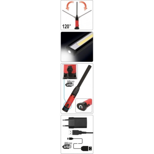 Ліхтар Yato акумуляторний (YT-08518)