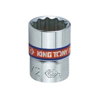 Торцева головка KING TONY 1/4" 7/32" 12PT CHROME (233007S)