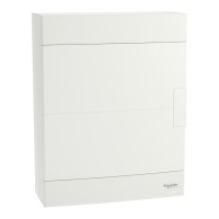 Розподільний щит Schneider Electric ЩРН-П- 24 модулів зовнішньої установки IP40 білі двері Easy9 EU (EZ9EUD212)