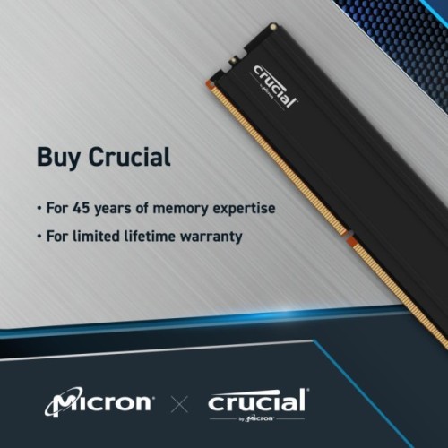 Модуль пам'яті для комп'ютера DDR5 32GB 6000 MHz Pro Micron (CP32G60C40U5BT)