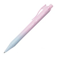 Ручка кулькова Faber-Castell Daily Ball XB Bluching Sky, корпус рожево-блакитний, стрижень синій (1,0 мм) (33093)