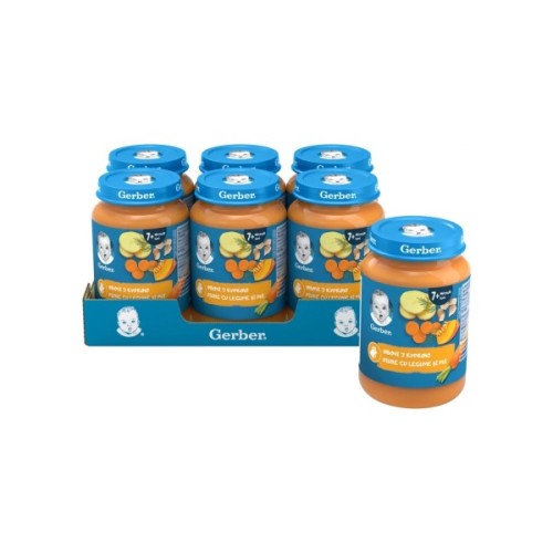 Дитяче пюре Gerber Овочі з куркою з 7 місяців 190 г (1227384)