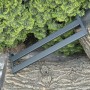 Полиця для мангалу Metalzavod Прометей на 9 шампурів, передня, металева (STL-MDR9)