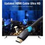 Кабель мультимедійний HDMI M to HDMI M 15.0m 4K30Hz black Vention (AACBN)