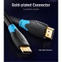 Кабель мультимедійний HDMI M to HDMI M 15.0m 4K30Hz black Vention (AACBN)