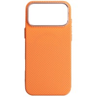 Чохол до мобільного телефона Armorstandart LikeCarbon2 SE MagCase Apple iPhone 17 Pro Max Kevlar Orange Rose Gold (ARM89169)