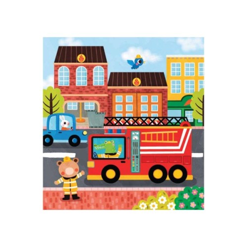 Набір для творчості Let's Craft "Магічні перетворення" Місто водні розмальовки (MRP018)