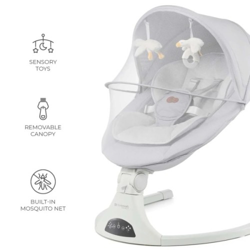 Крісло-гойдалка Kinderkraft Tulsy Gray (5902533926510)