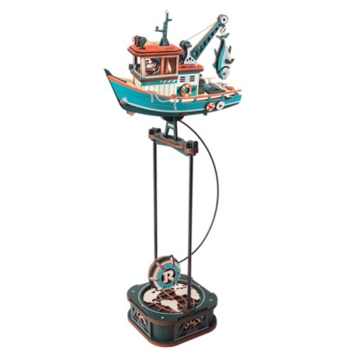 Конструктор Robotime Rokr 3D Lucky Trawler (MCD08)