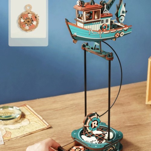Конструктор Robotime Rokr 3D Lucky Trawler (MCD08)