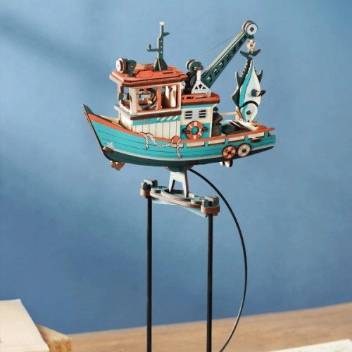 Конструктор Robotime Rokr 3D Lucky Trawler (MCD08)