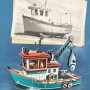 Конструктор Robotime Rokr 3D Lucky Trawler (MCD08)