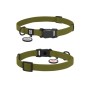 Нашийник для тварин WAUDOG Magnet c QR паспортом, магнітна пряжка-фастекс S хакі (279431)