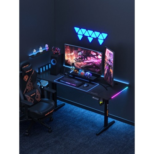 Комп'ютерний стіл Anda Seat Terminator RGB Black (AD-D-DD1-1600L-01-B)