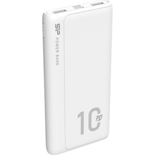 Батарея універсальна Silicon Power 10000mAh QP15 White (SP10KMAPBKQP150W)