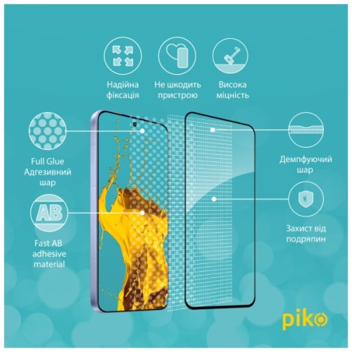 Скло захисне Piko Full Glue Xiaomi 15 Black (1283126607363)