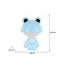 Нічник Kite Світильник LED з акумулятором Cute Froggy, блакитний (K25-316-3-3)
