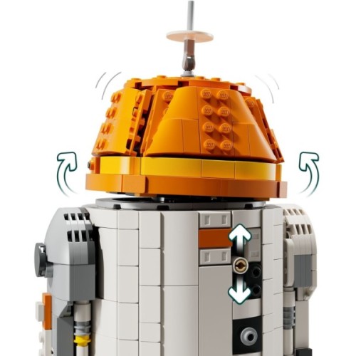 Конструктор LEGO Star Wars Чоппер (C1-10P). Дроїд-астромеханік (75416-)