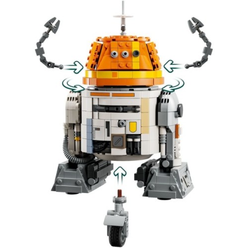 Конструктор LEGO Star Wars Чоппер (C1-10P). Дроїд-астромеханік (75416-)