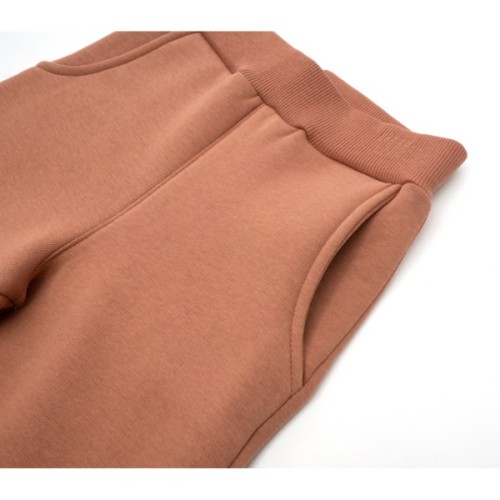 Спортивний костюм дитячий Smile флісовий (4233-128G-brown)