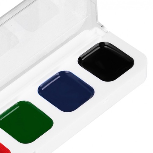 Акварельні фарби Yes Orange Line 6 кольорів б/к (110297)