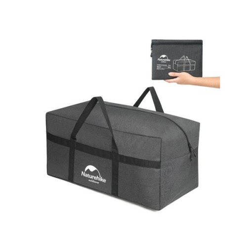 Дорожня сумка Naturehike NH17S021-L 100 л темно-сірий (6927595724903)