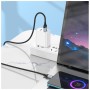 Дата кабель USB 2.0 AM to Micro 5P 1.0m 2.4A nylon X102 black HOCO (6942007608763)