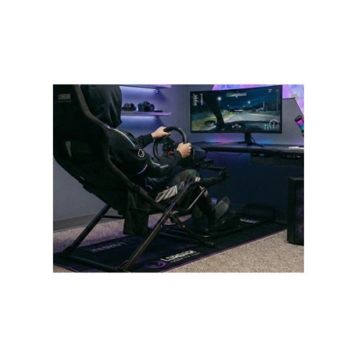 Килимок під крісло Lorgar RX1FM Black/Рurple (LRG-RX1FM)