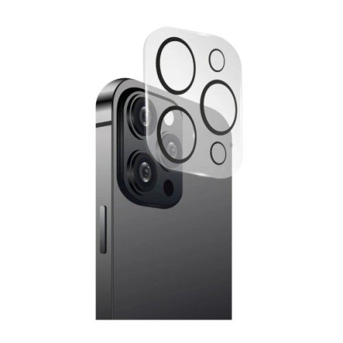 Скло захисне Intaleo Camera Lens Apple iPhone 12 Pro Black (1283126565281)