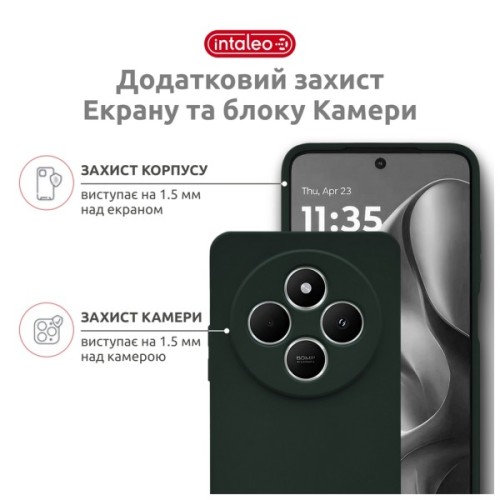 Чохол до мобільного телефона Intaleo SoftShell Xiaomi Redmi A4 Dark Green (1283126632440)