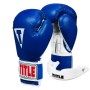Боксерські рукавички Title Classic Pro Style 3.0 Blue/White 12 oz (CVVTG3 12 BL/WH)
