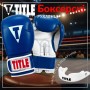 Боксерські рукавички Title Classic Pro Style 3.0 Blue/White 12 oz (CVVTG3 12 BL/WH)
