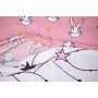 Постільна білизна MirSon Бязь Ranforce Elite 17-0528 Bunnies pink Сімейний 160x220 (2200004733333)