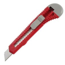 Ніж канцелярський Axent 18 мм, blister, gray-red (6502-А)