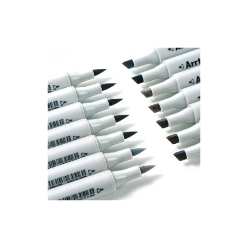 Художній маркер Arrtx Спиртові Oros ASM-03GY 32 кольори, сірі відтінки (LC302543)
