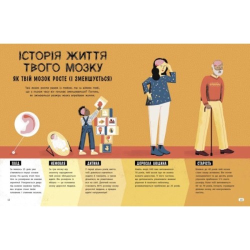 Книга Дивовижний мозок. Ця книжка повна мізків: усілякі мізки та як вони працюють - Тім Кеннінґтон Ранок (9786170977052)