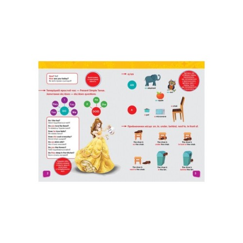 Книга Увага! Англійська. Принцеса. Книга 1. Disney Ранок (9786170939715)