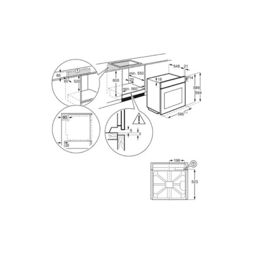 Духова шафа Electrolux EOA5220FOV