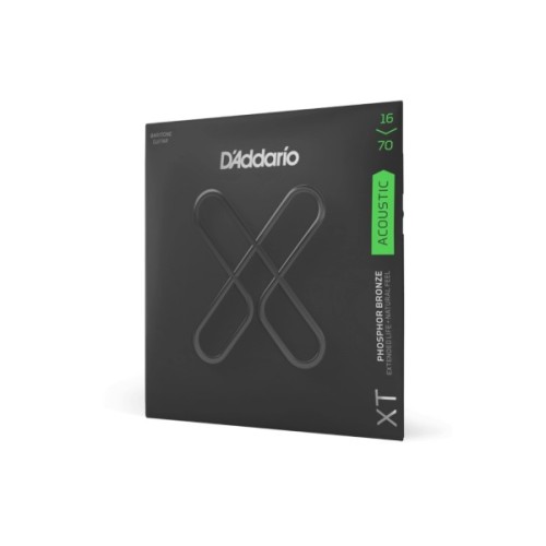 Струни для гітари D'Addario XT Phosphor Bronze Baritone (16-70) (XTAPB1670)