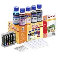 Комплект перезаправних картриджів WWM CANON IP3600/4600/MP540 chip (RC.CLI521ARC)