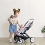 Коляска для ляльок Smoby для двійнят Maxi-Cosi Рожева перлина, 54 х 38, 5 х 64 см, 3+ (7600253221)