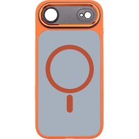 Чохол до мобільного телефона Armorstandart Unit MagCase SE Apple iPhone 17 Air Orange Black (ARM86327)