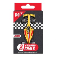 Крейда Yes кольорова Race legend 3 шт, JUMBO (400461)