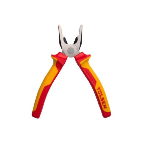 Плоскогубці Tolsen Premium діелектричні VDE 200 мм (V16008)