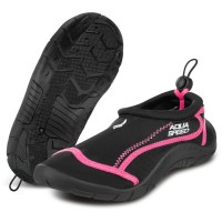 Аквашузи Aqua Speed Aqua Shoe Model 704-19 чорний, малиновий 36 (5908217695611)