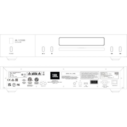 CD програвач JBL CD 350 (JBLCD350EU)
